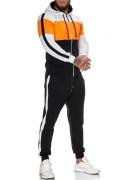 One Redox Heren joggingpak oranje 1082