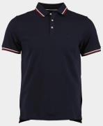 Bos Bright Blue Polo korte mouw jesse polo contrast collar 24108je24bo...