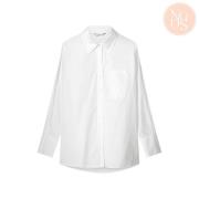 Summum Amsterdam-12119 110 blouse crispy poplin (2s150) white