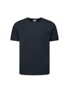 No Excess T-shirt crewneck solid jacquard navy