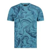 Superdry Vintage overdrye printed tee dessin