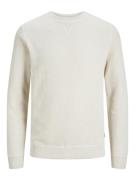 Jack & Jones Jprblucameron knit crew neck ch beige