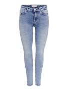 Only Onlblush mid sk ank raw dnm rea694 blue denim