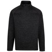 Trespass Heren corsham marl half zip fleece top