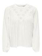 Jacqueline de Yong Jdysia l/s embroidery top wvn