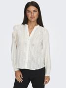 Jacqueline de Yong Jdyamie l/s embroidery shirt wvn