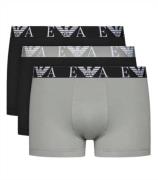 EA7 Boxershort 3-pack s24 pietra zw