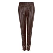 Esqualo Broek f24-11512 chocolate