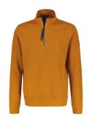 Lerros Sweater half zip oker