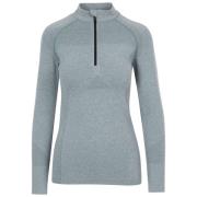 Trespass Dames pelina half zip active top met lange mouwen