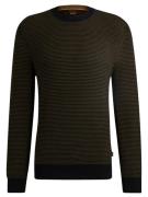 Hugo Boss Pullover aturn wolblend strepen