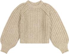 Wrangler Puff sleeve sweater oatmeal