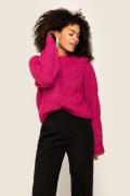 Freebird Kathleen knitted pullover pink melange