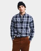 Gant Casual hemd lange mouw tartan melange check shirt 3240198/433