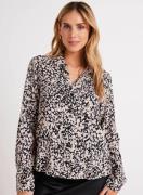 Bella Dahl Blouse abstracte bloemenprint