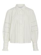 Vila Vicorlina ls shirt off-white