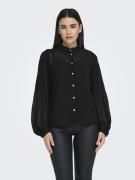 Only Onlstar life l/s plisse shirt ptm