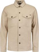 No Excess Overshirt button closure melange