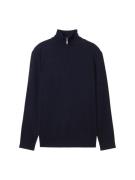 Tom Tailor Cotton casmire knit navy