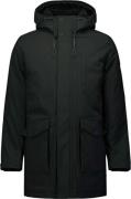 No Excess Jacket long fit hooded black