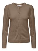 Only Onlkatia ls puff cardigan cc knt taupe