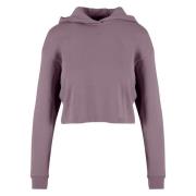 Urban Classics Dames terrycloth lichtgewicht oversized crop hoodie