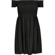 Urban Classics Dames off shoulder smock jurk