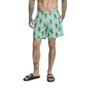 Urban Classics Ananas zwemshort heren