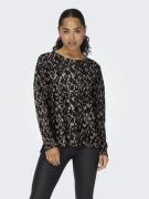 Only Onlana l/s aop top jrs noos