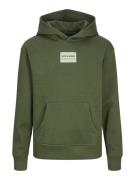 Jack & Jones Jjhakkai sweat hood jnr donker