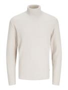 Jack & Jones Jjecooper knit roll neck beige