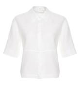 Vero Moda Vmconna ls shirt wvn ga off-white