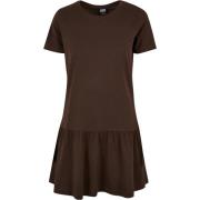 Urban Classics Dames valance t-shirt jurk