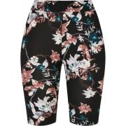 Urban Classics Dames zachte bloemen fietsshort