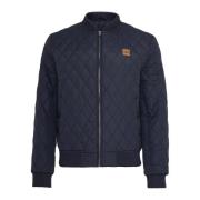 Urban Classics Heren diamond nylon gewatteerd jasje