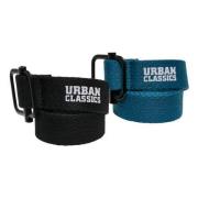 Urban Classics Canvas kinderriem (set van 2)