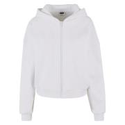 Urban Classics Dames cozy zip cropped hoodie