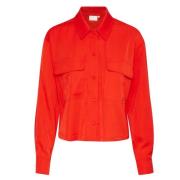 KAFFE Kalogan jacket 10509022-red