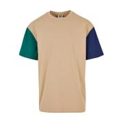 Urban Classics Heren colour block organic oversized t-shirt