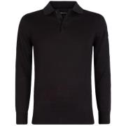 PRESLY & SUN Brad long sleeve knitted polo