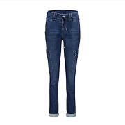 Red Button Broek srb4326 cargo denim blue