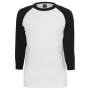 Urban Classics Heren contrast raglan 3/4 mouwen t-shirt