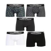 Urban Classics Heren banana all-over print boxershorts (5-pack)