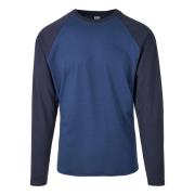 Urban Classics Heren raglan t-shirt met contrasterende mouwen