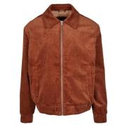 Urban Classics Heren corduroy boxy jas