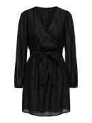 Jacqueline de Yong roxy l/s v-neck wrap dress wvn 15335628 -