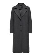 Only onlemma life reg. long coat otw 15313657 dark grey