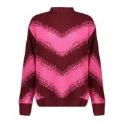 Geisha pullover zigzag 44530-29 420 /burgund