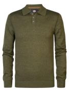 Petrol Industries men knitwear polo m-3040-kwc204 6088 army green