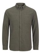 Jack & Jones jjeclassic melange shirt ls sn 12235974 rosin